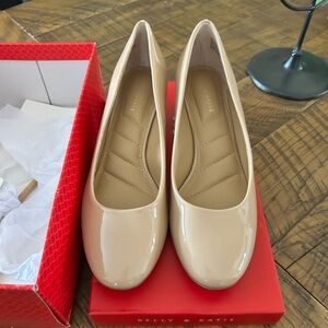 Kelly & Katie Nude Block Heels